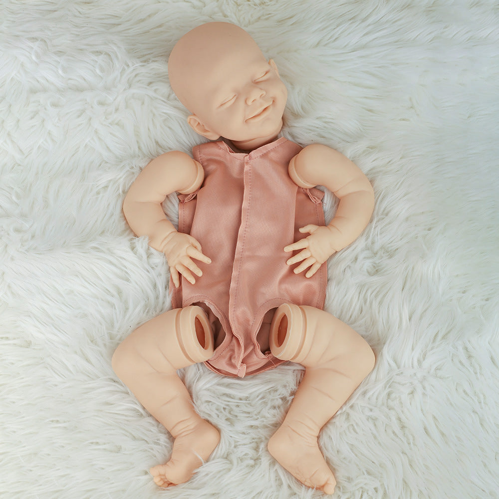 Reborn Doll Kit April Real Soft Touch Unpainted Doll Parts