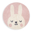 Cartoon Machine Washable Round Bedroom Carpet
