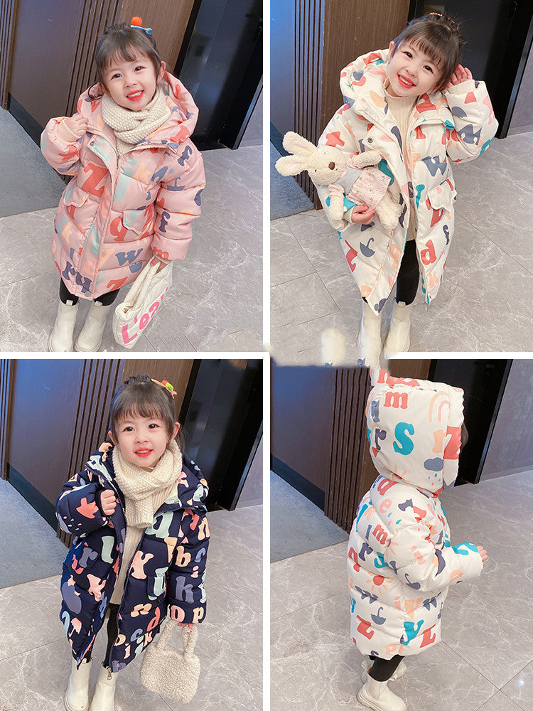 Baby Girls, Cotton-Padded Clothing, Children's Cotton Clothing