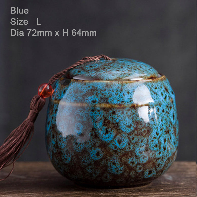 Memorial Container Pet Ashes Casket Hand-painted Ceramics