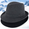 Men's Top Hat Woolen Hats, Warm Hats, Windproof Hats, Winter Hats For The Elderly In Winter