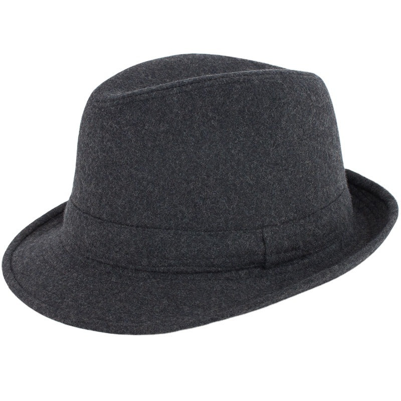 Men's Top Hat Woolen Hats, Warm Hats, Windproof Hats, Winter Hats For The Elderly In Winter