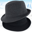 Men's Top Hat Woolen Hats, Warm Hats, Windproof Hats, Winter Hats For The Elderly In Winter