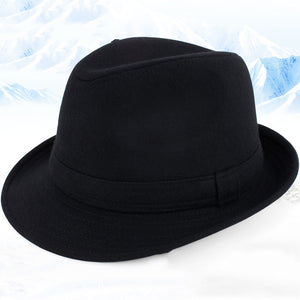 Men's Top Hat Woolen Hats, Warm Hats, Windproof Hats, Winter Hats For The Elderly In Winter