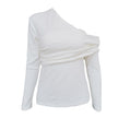 Sexy strapless women's T-shirt women