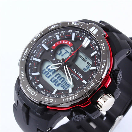 Men's Dual Movement Luminous Multifunction Sports Watch