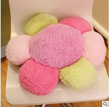 Seven-color Sunflower Cushion Plush Toy