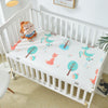 Cotton Crib Bed Sheet Urine-Proof Waterproof Breathable Bed Sheet Non-Slip Bed Cover