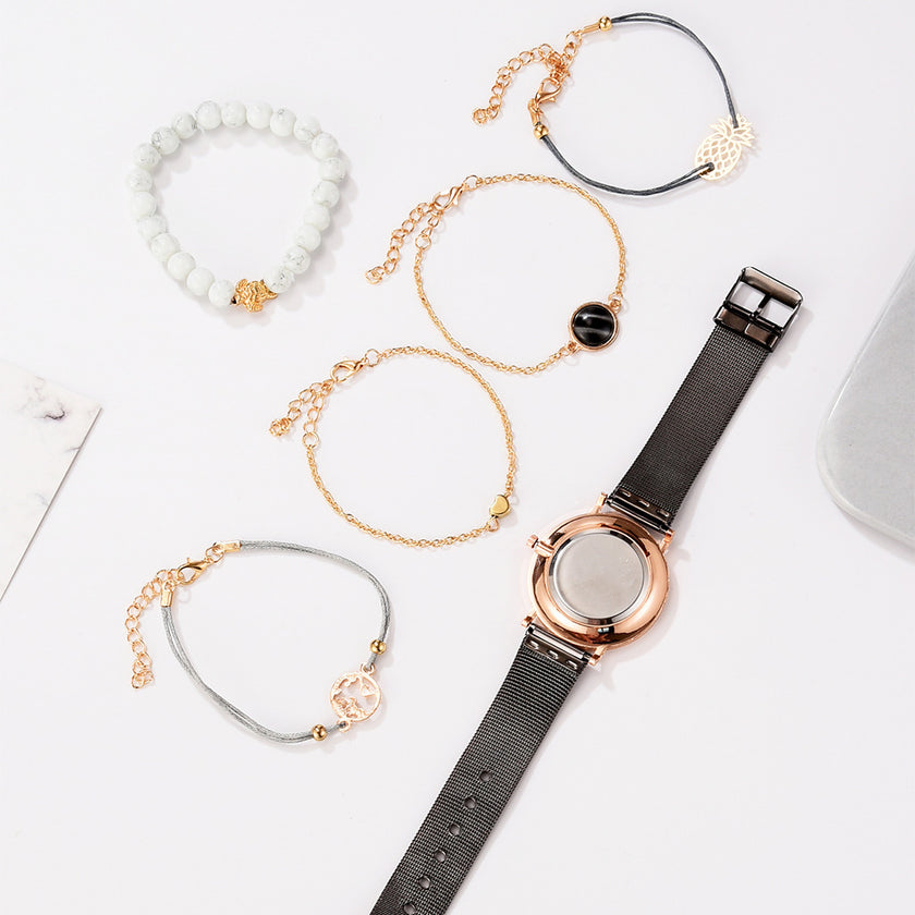 Quartz Watch Fashion Watch Trend Ladies Watch Set