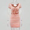Ladies Sexy Dress Women Summer Dresses Bodycon Party Black