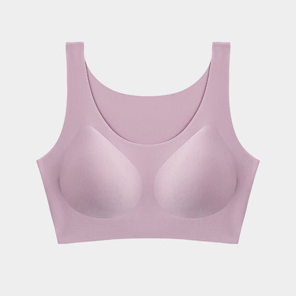 Traceless Underwear For Women Without Rims Beauty Vest Sleep Sports Huddled Bra