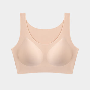 Traceless Underwear For Women Without Rims Beauty Vest Sleep Sports Huddled Bra