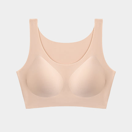 Traceless Underwear For Women Without Rims Beauty Vest Sleep Sports Huddled Bra
