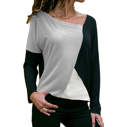 Alpscommerce Casual Long Sleeve T Shirt Women T Shirts