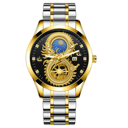 Watch Men's Non-Mechanical Watch Men's Waterproof Couple Watch