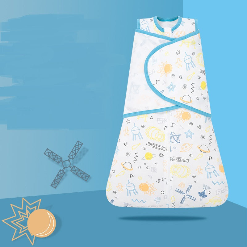 Newborn Baby Anti-shock Sleeping Bag Cotton Spring And Autumn Models