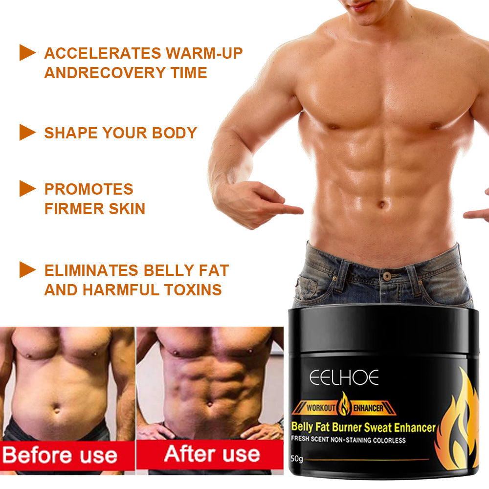 Abdominal Fat Burning Enhancer Vest Line Fitness Shaping Cream