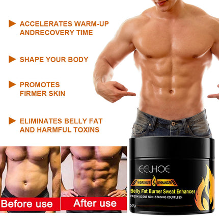 Abdominal Fat Burning Enhancer Vest Line Fitness Shaping Cream