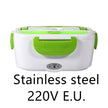 Kitchen Electric Heated Lunch Box Stainless Steel