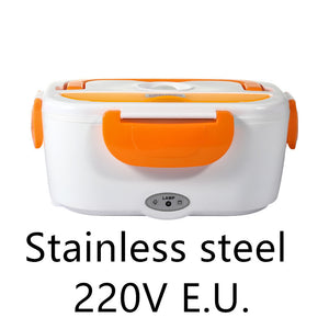 Kitchen Electric Heated Lunch Box Stainless Steel