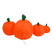 Halloween Inflatable Ghost With Pumpkin Slices Outdoor Holiday Decorations