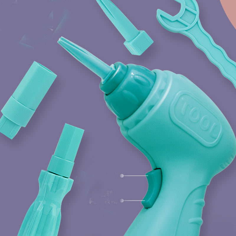 Children DIY Screwing Screws To Assemble Toys