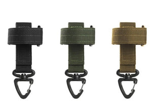 Multi-Purpose Glove Hanging Buckle Military Fan Outdoor Tactical Gloves Climbing Rope Storage Buckle