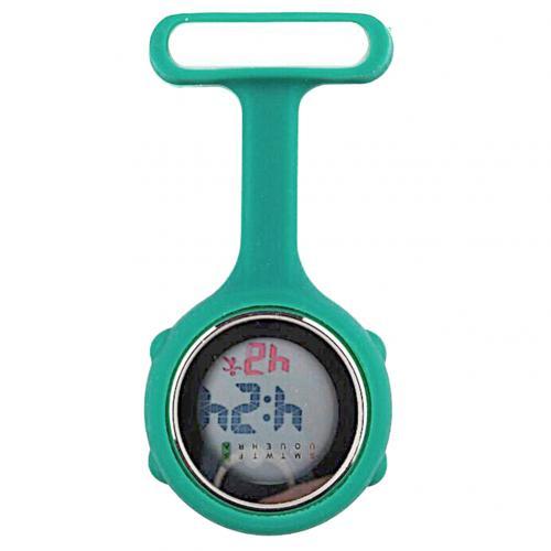 Digital Silicone Display Silent Electronic Luminous Nurse Pocket Watch