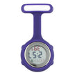 Digital Silicone Display Silent Electronic Luminous Nurse Pocket Watch