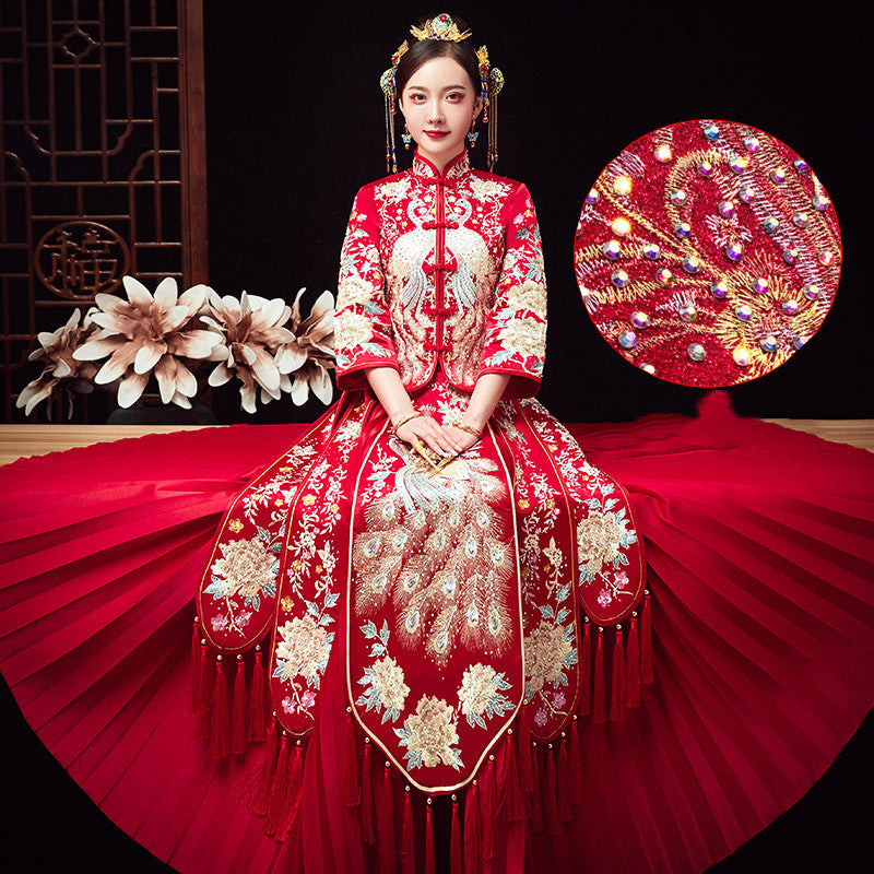 Men's And Women's Suits Embroidered Kimono Chinese Wedding Couples