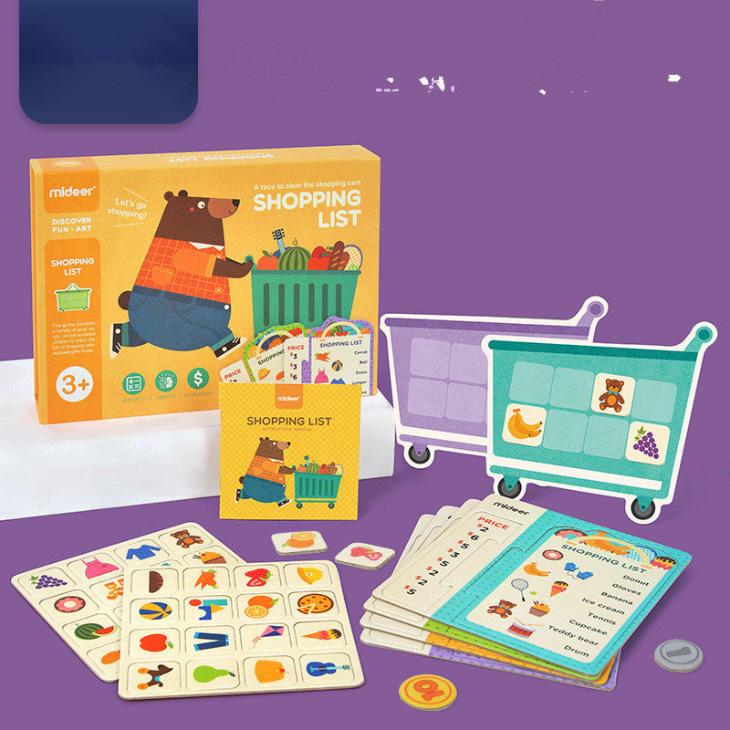 Milu Shopping List Children's Board Game