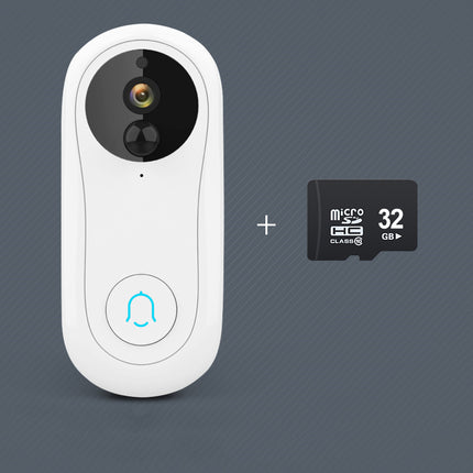 Smart Door Monitoring Video Doorbell Camera Electronic Cat Eye Home High-Definition Wireless Wifi Remote Connection Mobile Phone