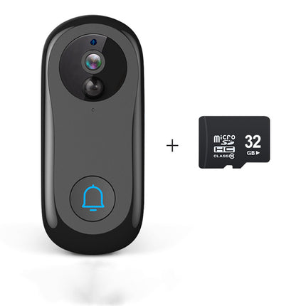 Smart Door Monitoring Video Doorbell Camera Electronic Cat Eye Home High-Definition Wireless Wifi Remote Connection Mobile Phone