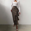 OOTN Square Neck White Shirt Female Pleated Tunic Women Blouse Elegant Puff Sleeve Top Black Office Ladies Blouse Cotton Blue