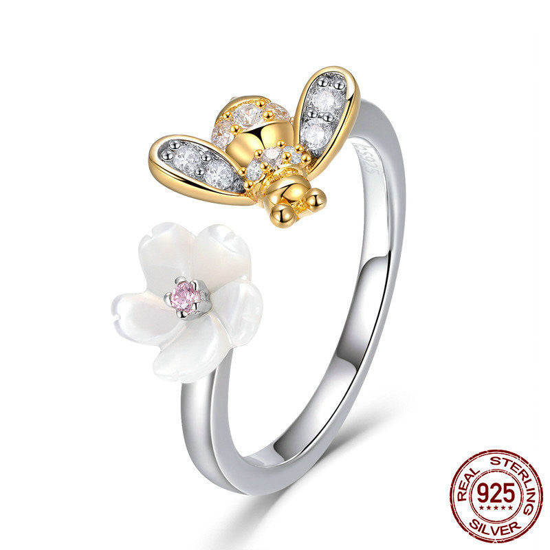 Ring of honeybee flower temperament