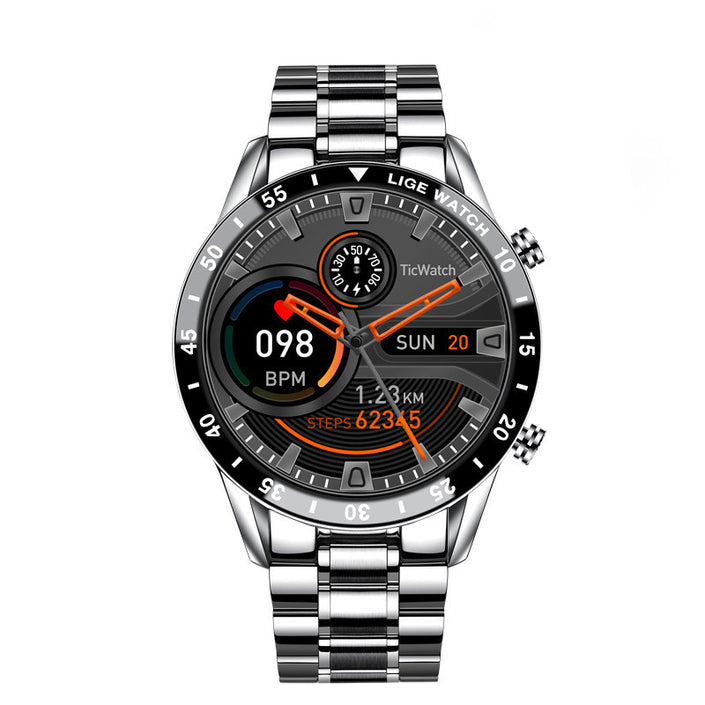 Bangwei Multifunctional Smart Watch Bluetooth Call Pedometer Blood Pressure Heart Rate Detection Waterproof Watch