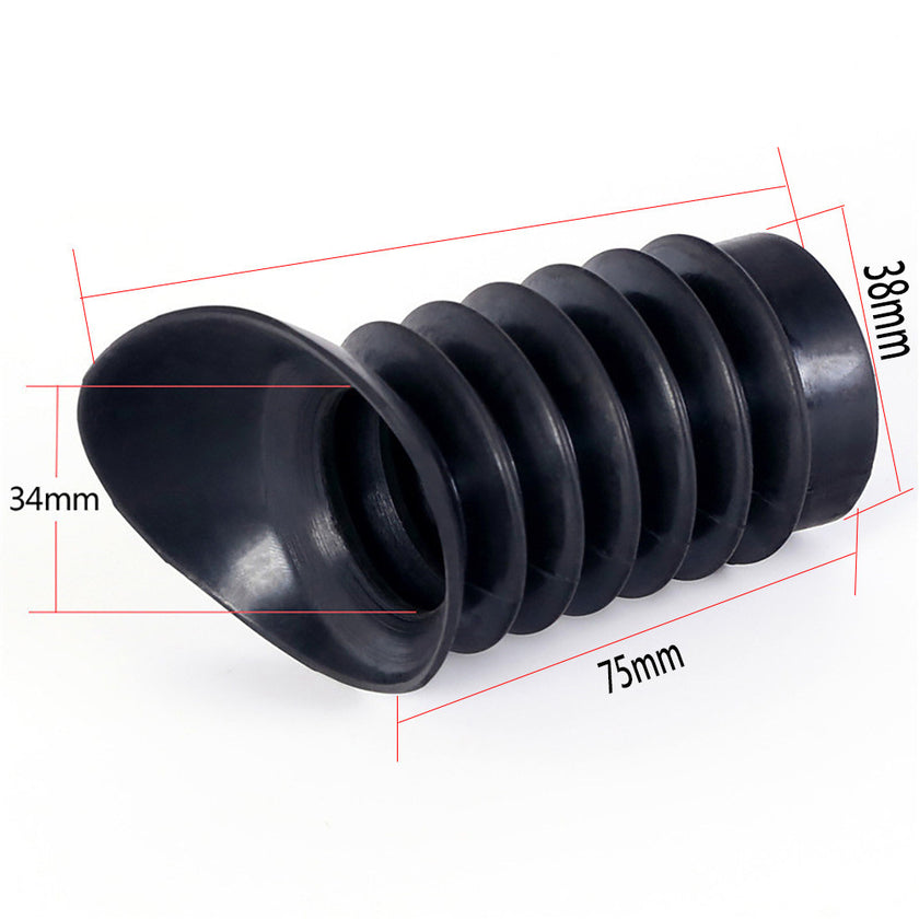 Rubber Spotting Eye Mask Outdoor Eye Protection Visor Eye Mask