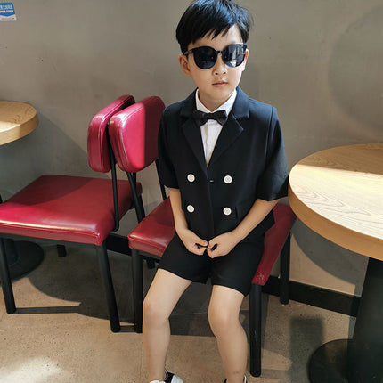 Children'S Clothing Boys' And Girls' Suits And Two-Piece Casual Costumes