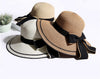 Sun Hat Big Black Bow Summer Hats For Women