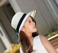 Sun Hat Big Black Bow Summer Hats For Women