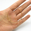 Hot 10pcs Lot Gold Silver Plated Charming Expandable Bangles Women Lady Wire Adjustable Bangle Bracelet For Fashion Gift Charms