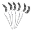 Grafting False Eyelashes Try-On Device Beauty Eyelash Display Stand Try-On Device False Eyelashes Make-Up Plastic Stick