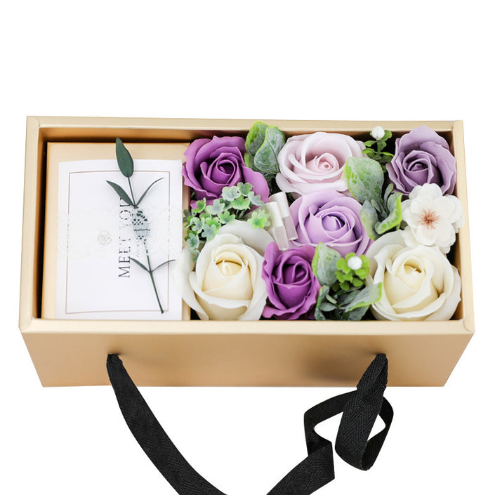 Soap Flower Rose Gift Box Mother's Day Gift Ideas Valentine's Day 520 Gift birthday