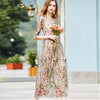Spring beach holiday beach dress medium length