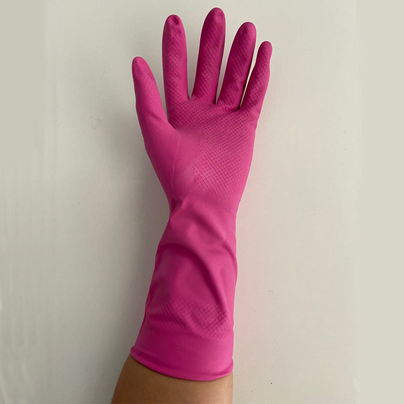 Waterproof Non-Slip Kitchen Silicone Dishwashing Gloves