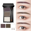 Sr ThreeDimensional Three Color Eyebrow Powder Is Not Easy To Halo Dye Eyebrow Powder High Gloss Powder Nose Shadow Make-Up One Hair Substitute