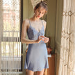 Silk Nightgown Two-Piece Sexy Pajamas Women