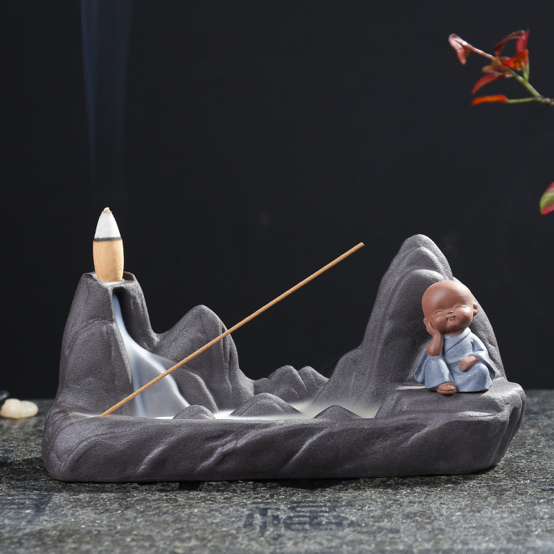 Ceramic Back Flow Incense Burner Creative Decoration Incense Burner