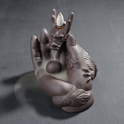 Ceramic Back Flow Incense Burner Creative Decoration Incense Burner