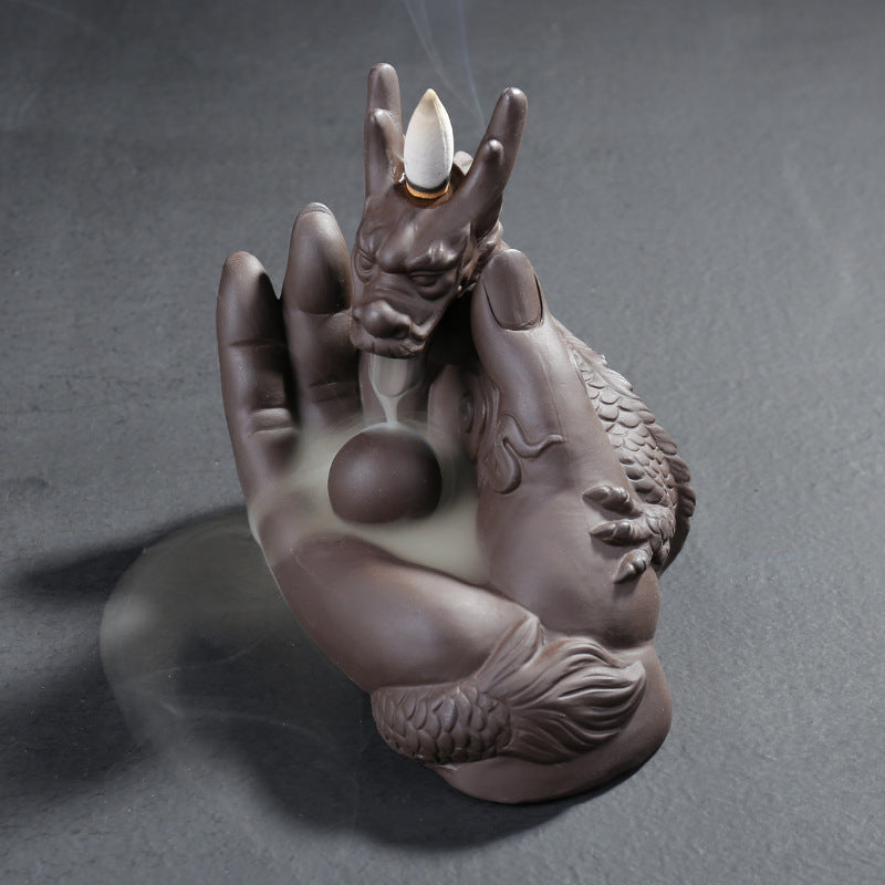 Ceramic Back Flow Incense Burner Creative Decoration Incense Burner